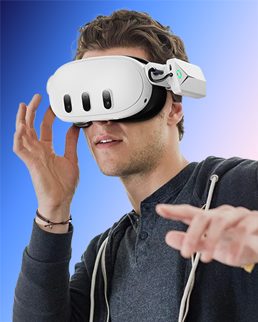 Accessories for Oculus Quest 3 and 2 battery pack for Oculus/Meta Quest 2/3