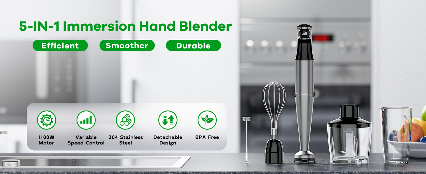 immersion blender hand blender handheld kitchen electric blenders mixercordless stick processor 