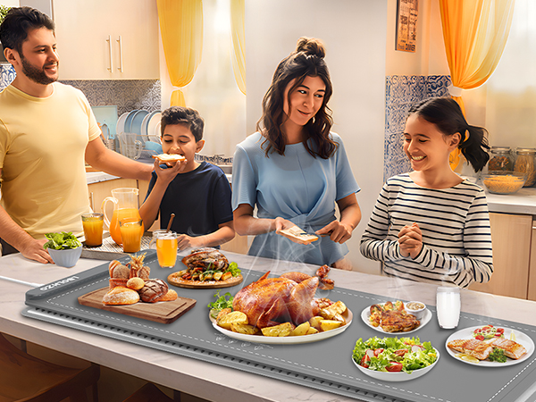 food warming mats for countertop