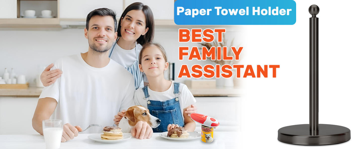 Black Paper Towel Holders Countertop