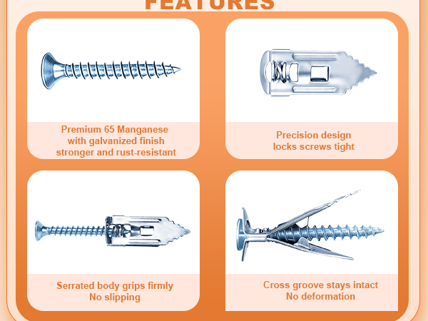 wall anchors for drywall heavy duty