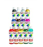 Colorations Classic Colors Liquid Watercolor Paint, Art Supplies, Set of 13 Liter Bottles In Vibr...