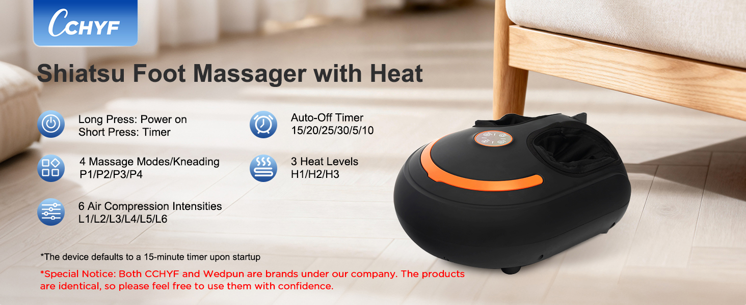 Shiatsu Foot Massager, Electric Feet Massage Machine, Kneading Relief for Plantar Fasciitis