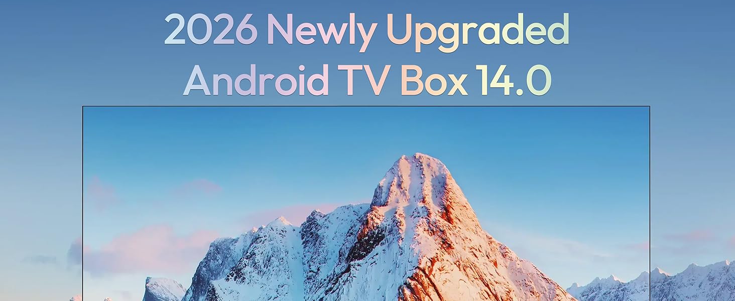 Android tv box 14.0