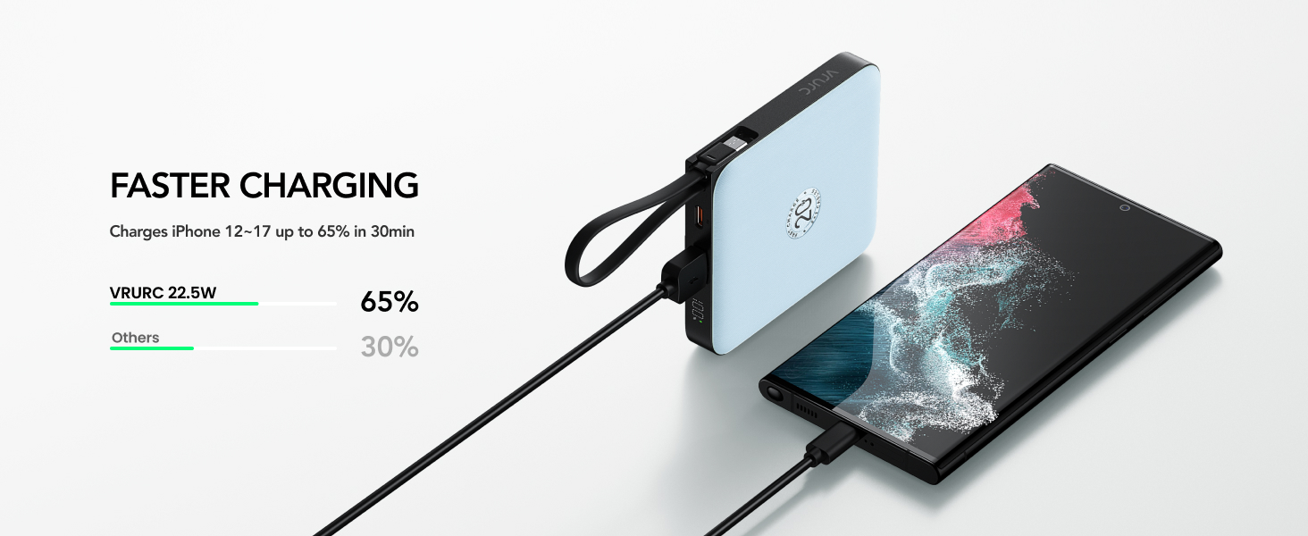 iphone portable charger fast charging