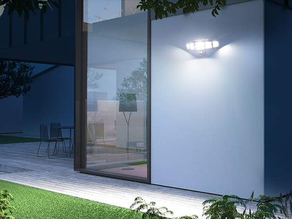 luces solares para exteriores
