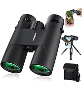 12x42 HD Binoculars for Adults High Powered - Deesoo Binoculars for Bird Watching with Large Fiel...