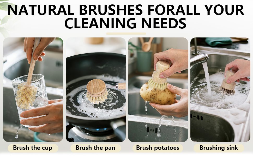 Bamboo Dish Brush