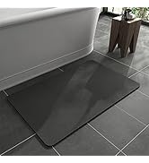 MontVoo-Bath Mat Rug-Rubber Non Slip Quick Dry Super Absorbent Thin Bathroom Rugs Fit Under Door-...
