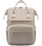 LOVEVOOK Laptop Backpack Women Teacher Backpack Nurse Bags, 15.6 Inch Womens Work Backpack Purse ...