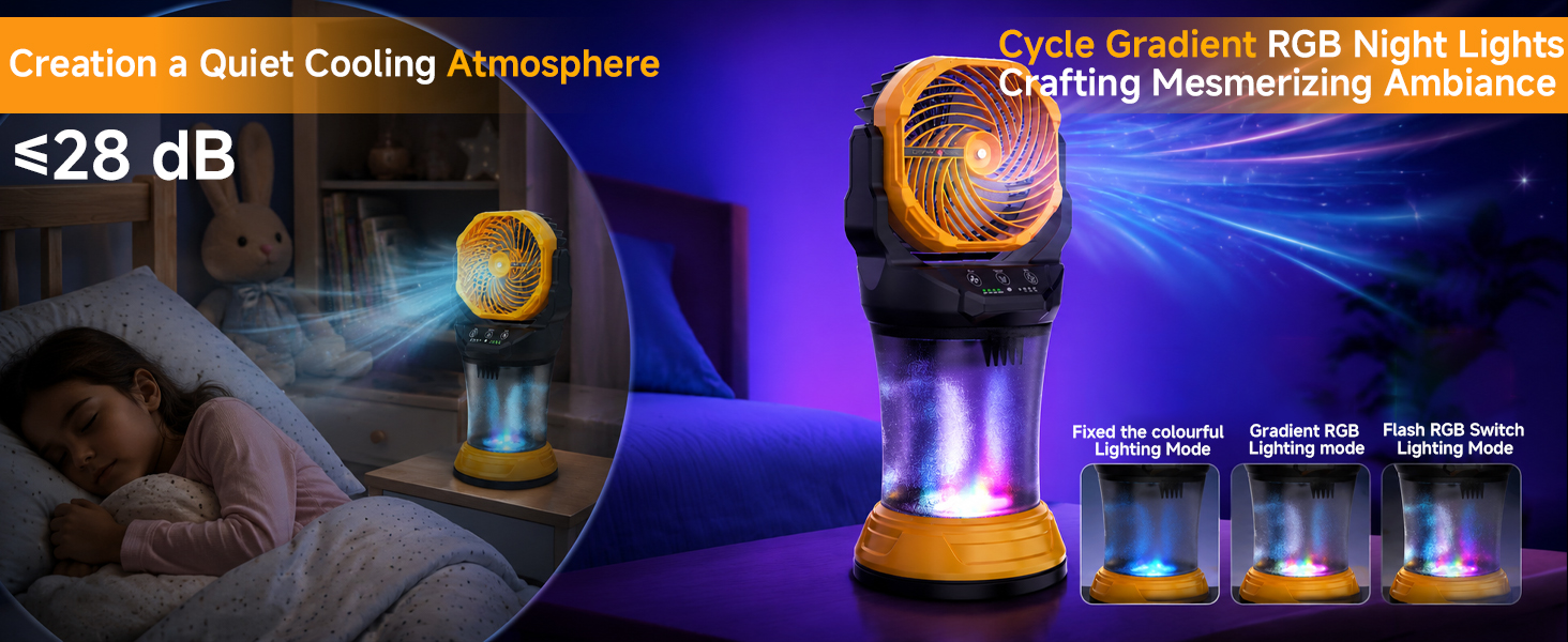 Portable Misting Fan