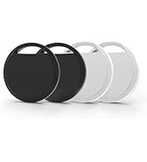 Air Tracker Tags 4 Pack Smart Tag Bluetooth Trackers Work with Apple Find My (iOS Only), Lightwei...