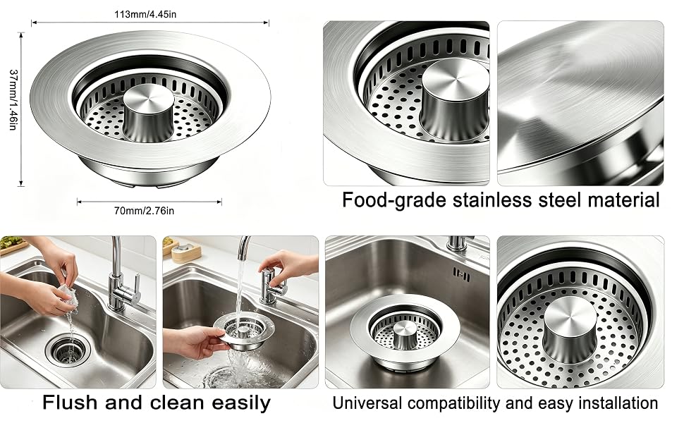 sink drain strainer
