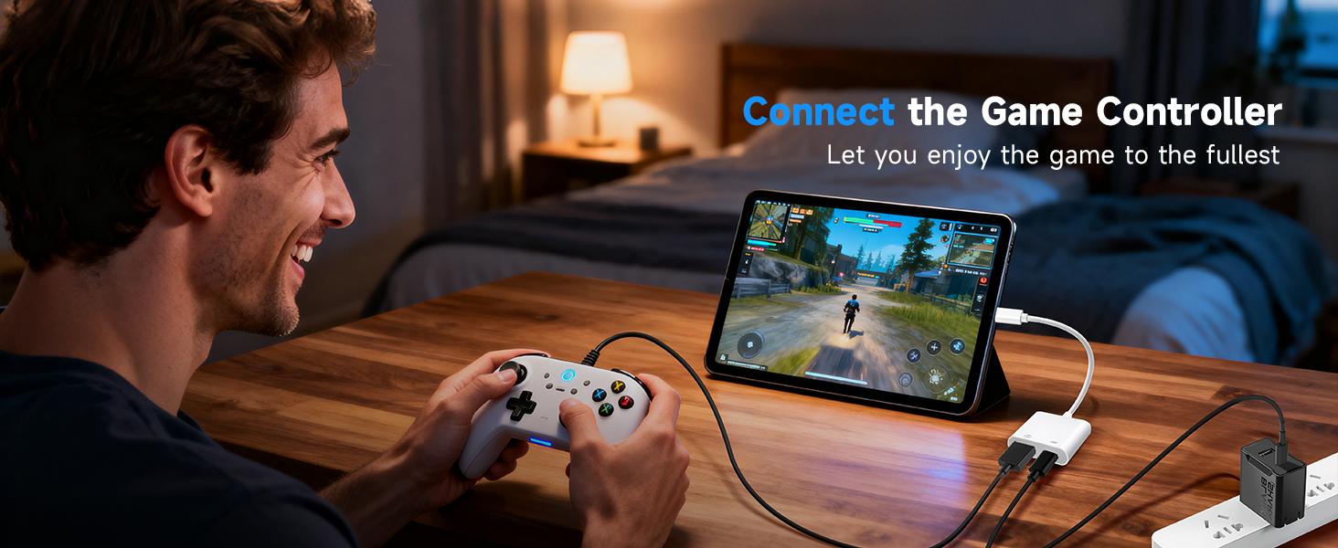 Lightning to USB Camera Adapter