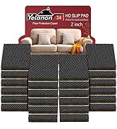 Non Slip Furniture Pads -24 pcs 2’’ Furniture Grippers Hardwood Floors, Non Skid for Furniture Le...