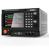 DC Power Supply Variable, 300V 5A 1500W High Voltage Programmable Adjustable Regulated Lab Bench ...