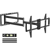 MOUNTUP Long Arm TV Wall Mount with 40’’ Extension, Full Motion TV Mount for Most 42''-90'' TV, C...