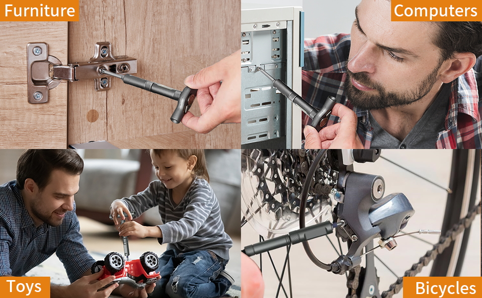 2026 New Tools 24 in 1 Magnetic Ratchet Screwdriver Set