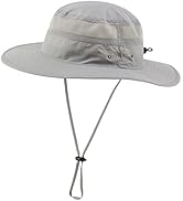 Connectyle Outdoor Mesh Sun Hat Wide Brim UV Sun Protection Hat Fishing Hiking Hat