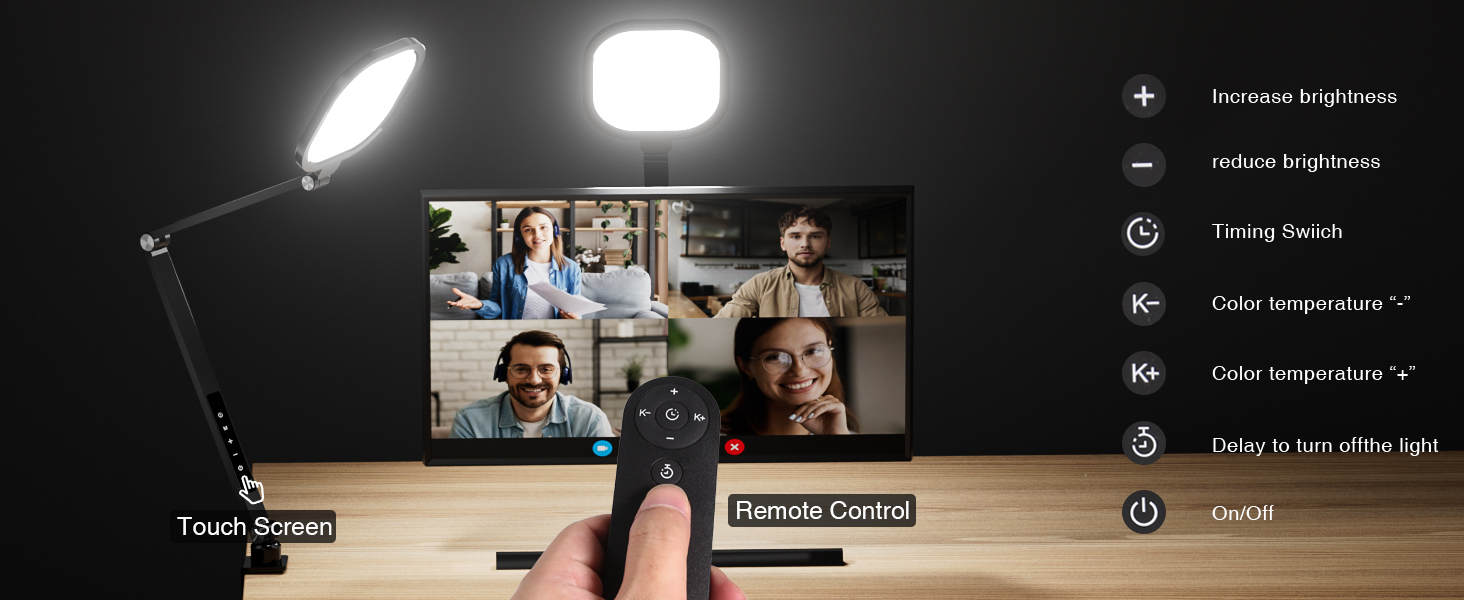 Zoom Lighting for Computer