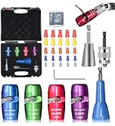 Luckyway Wire Stripper for Drill with Professional Electrician Wire Stripping and Twisting Tool, ...