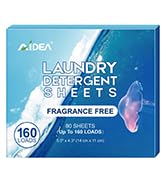AIDEA Laundry Detergent Sheets Unscented-160 Loads
