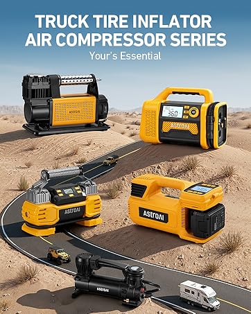 Truck Air Compressor Heavy Duty Tire Inflator