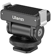 ULANZI CA22 Cold Shoe Adapter Mount with Magnetic Quick Mount, 180 Tilt Adjustable, Universal Cam...