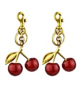 COOLANS 2 Pack Cherry Keychain Bag Charms,Car Key Ring Charm,Cute Novelty Keychains,Handbag Purse...