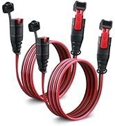 YHPWOQ 2-Pack 5FT GC004 Extension Cable 16AWG Compatible with NOCO Genius Smart Battery Chargers,...