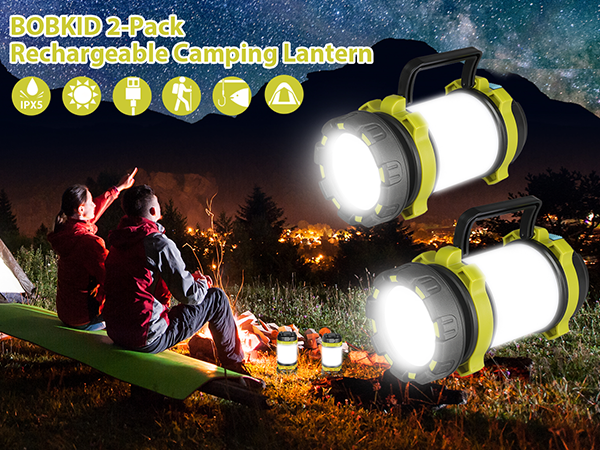 2 Pack Camping Lantern