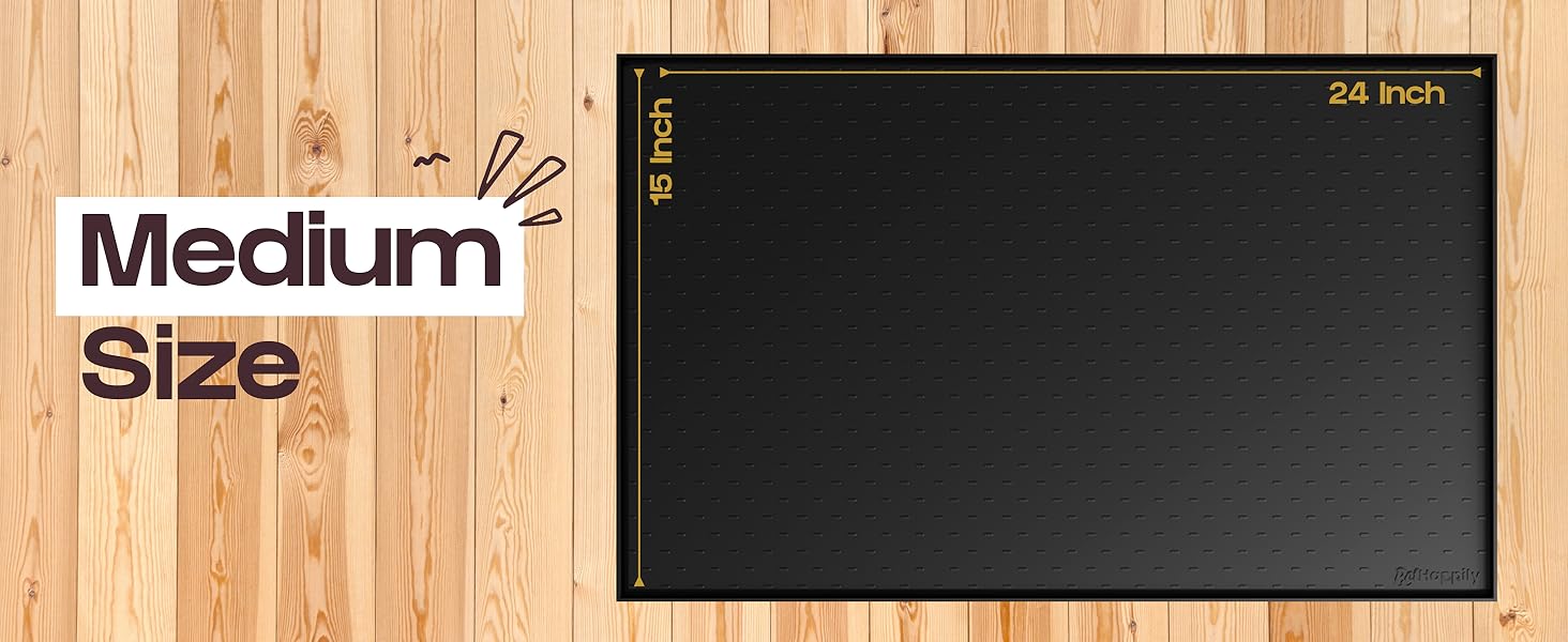 Dog food mat