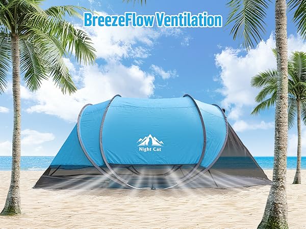 pop up beach shade