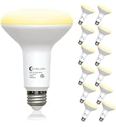evelor BR30 LED Light Bulbs 65W Equivalent, 7W Energy Efficient, Dimmable 800LM Flood Lights 3000...