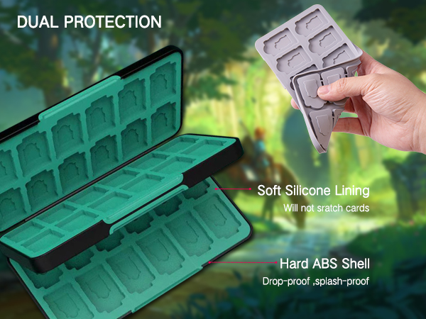 switch game case 48 card slots tears of kingdom