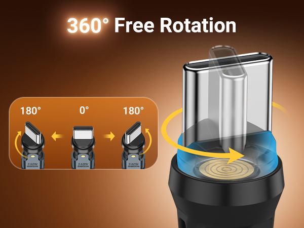 usb-c magnetic adapter right angle