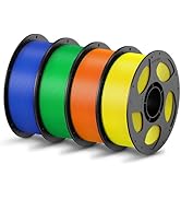 ANYCUBIC PLA Filament 1.75mm Bundle, 3D Printing PLA Filament 1.75mm Dimensional Accuracy +/- 0.0...