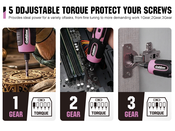 Electric Screwdriver Cordless Set 