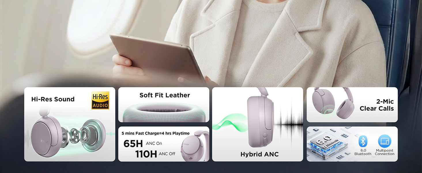 over ear bluetooth headphones