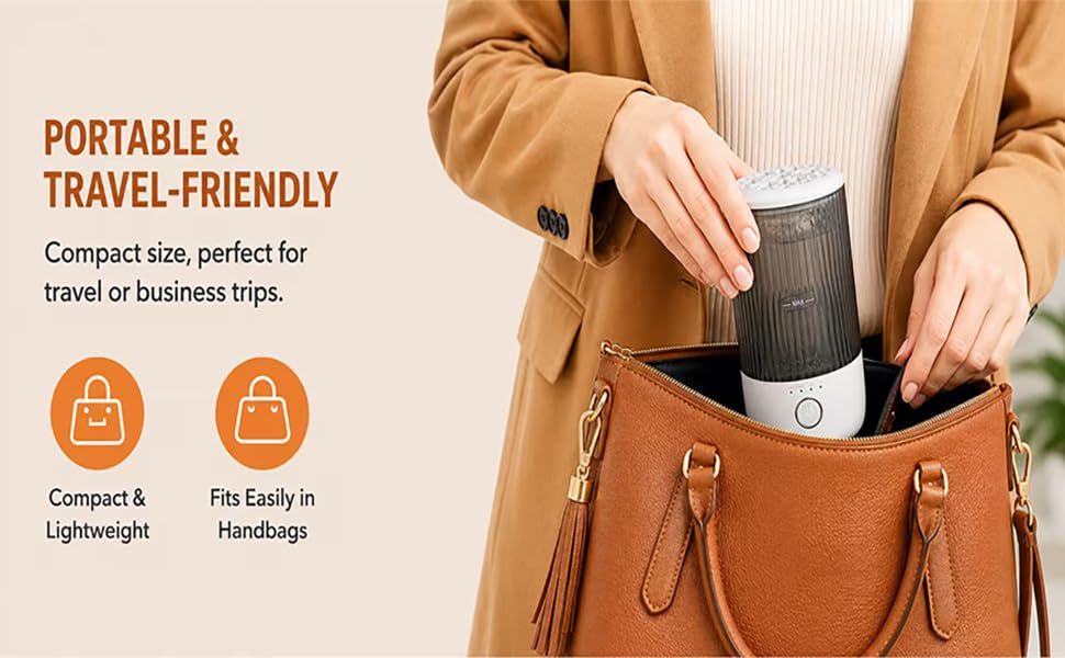 Compact and travel-friendly design for easy carrying