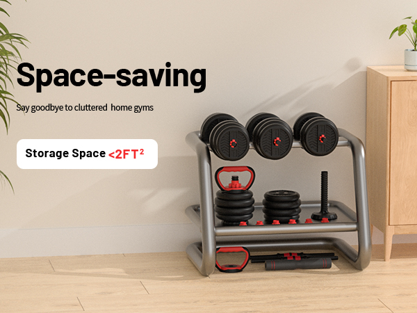 adjustable dumbbell set