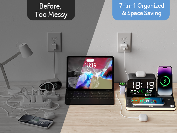 acer 7-in-1 Wireless Charging Station