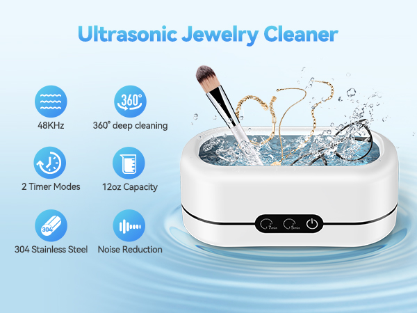Ultrasonic jewelry cleaner