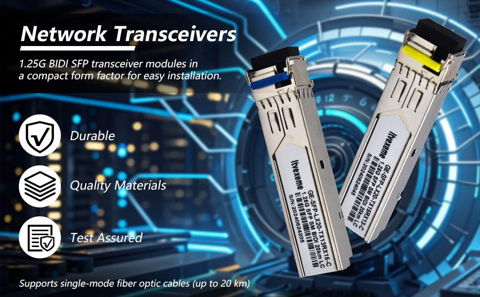 1.25G BIDI SFP Network Transceiver Module