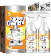 2PCS Kitchen foam Cleaner, Stubborn Stains Cleaner, Domestic Cooktops, All-purpose Kitchen Pots a...