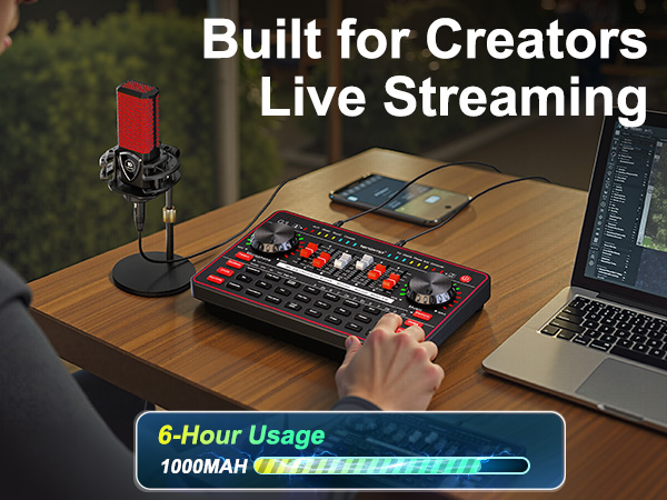 podcast equipment bundle podcast microphone bundle audio mixer sound board