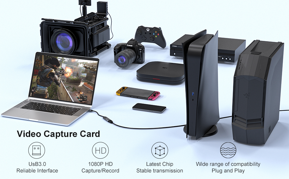 4K 30FPS HDMI Video Capture Card