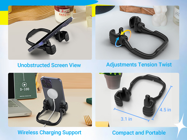 CALDEVER phone stand holder christmas gifts for men women stocking stuffers