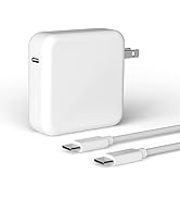 61W USB C Charger Power Adapter Compatible with MacBook Pro 13 Inch (2016,2017,2018),12 Inch2015 ...