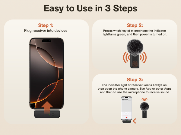 Wireless Lavalier Microphone